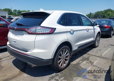 2017 Ford Edge Titanium z USA, uszkodzony, nr VIN 2FMPK3K81HBC07385